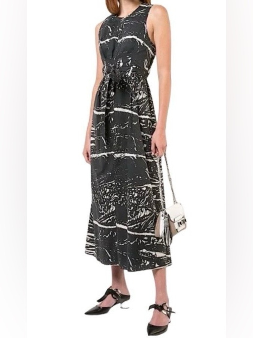 Proenza Schouler white label Printed dress